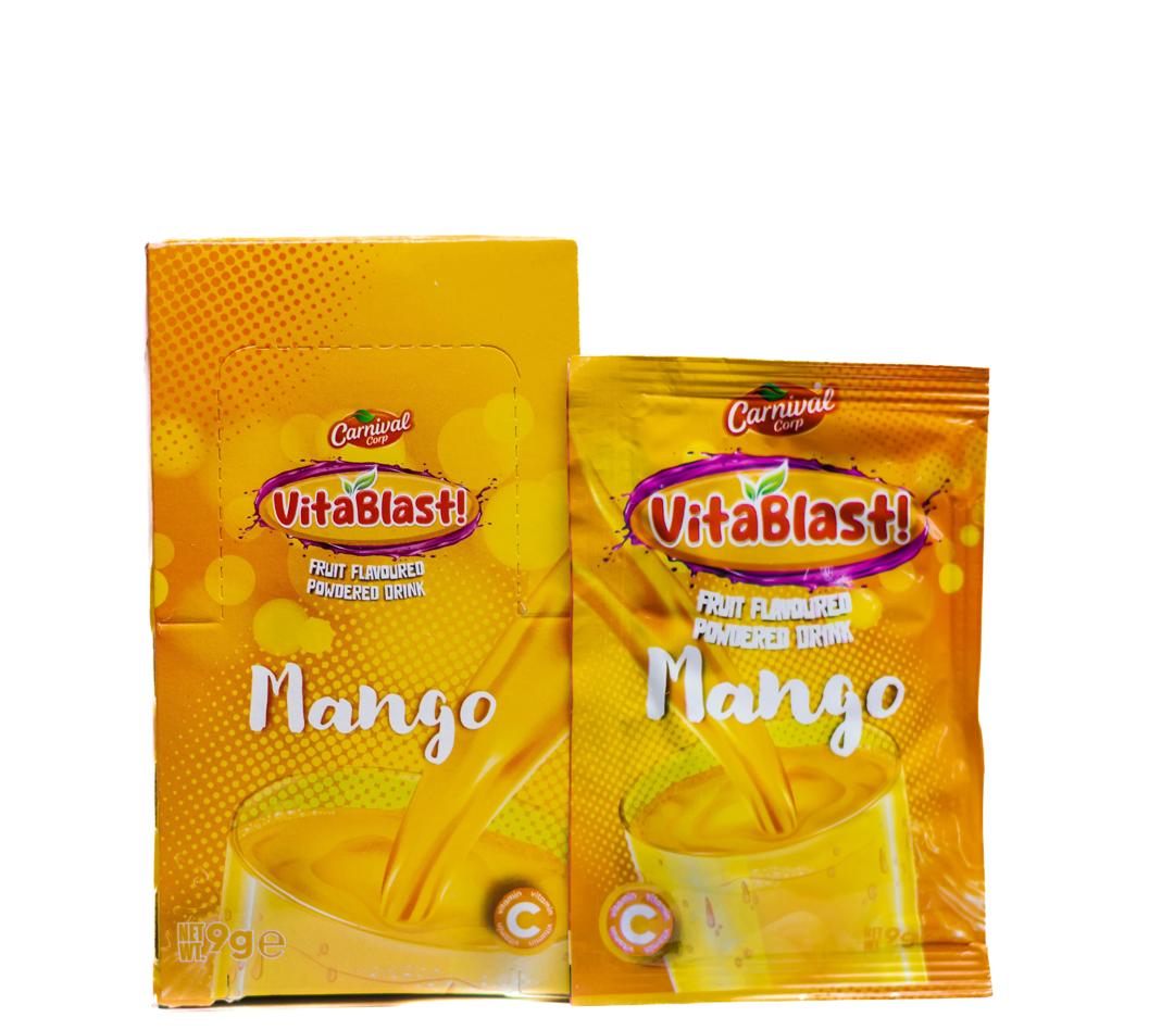 VitaBlast Mango Fruit Flavored Powdered Drink image 0